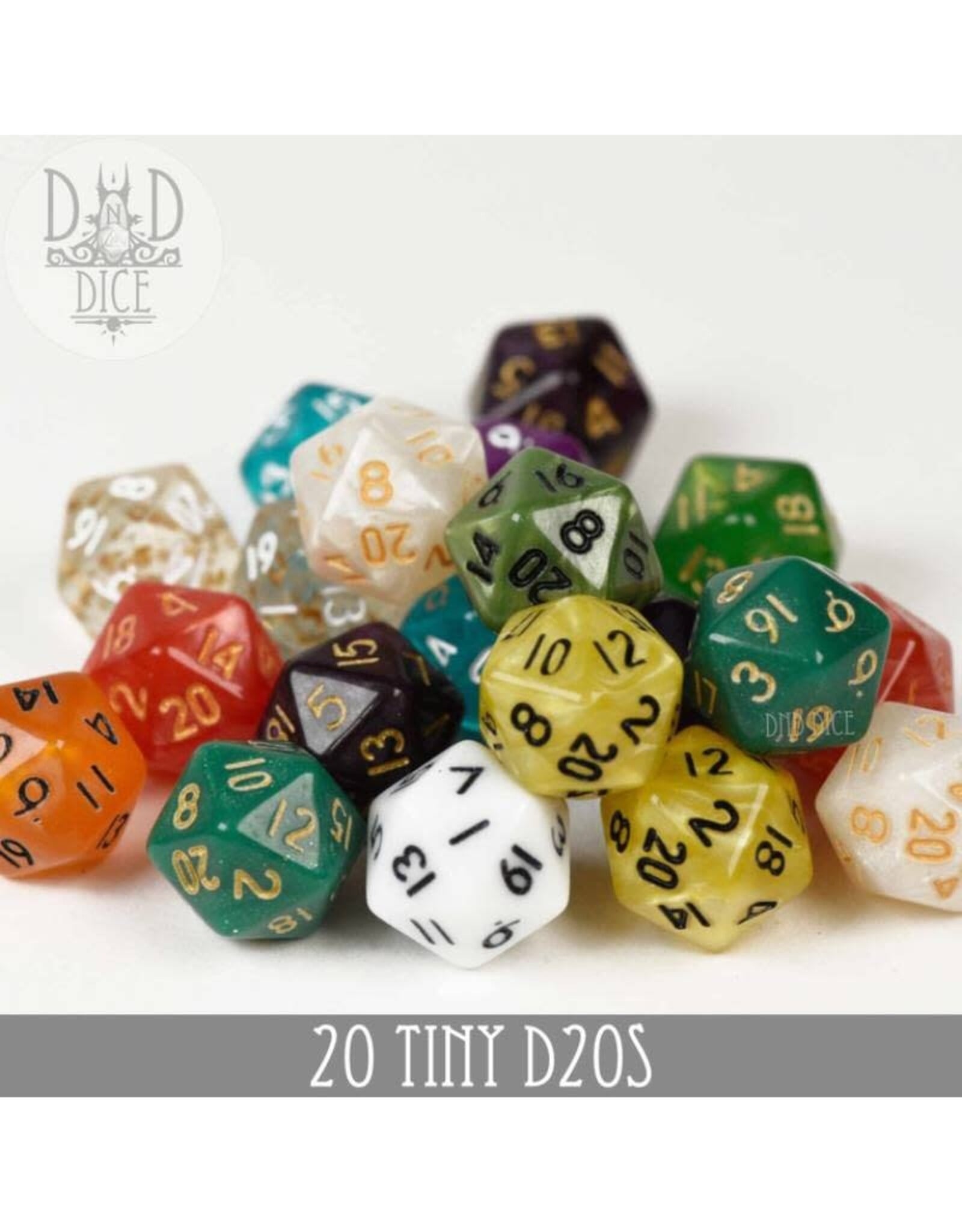 Dnddice 20 Tiny D20's