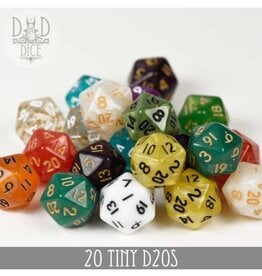 Dnddice 20 Tiny D20's