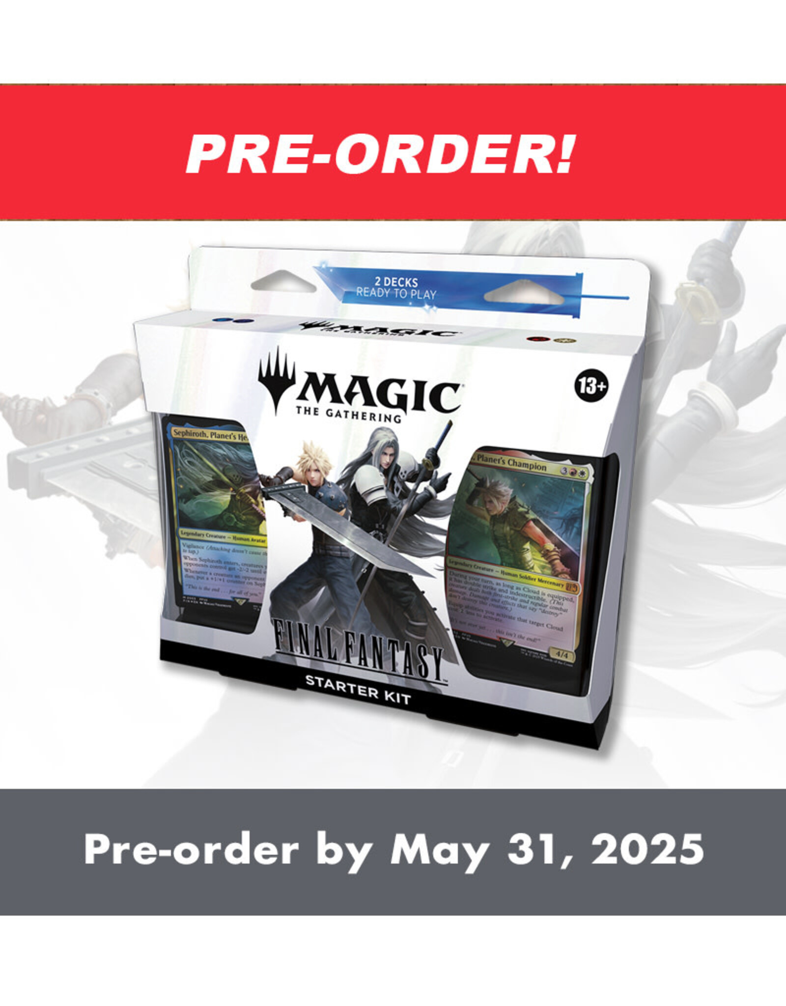 Wizards of the Coast MTG Final Fantasy Starter Kit