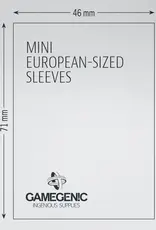 Matte Board Game Sleeves: Mini European (50) (Ruby)