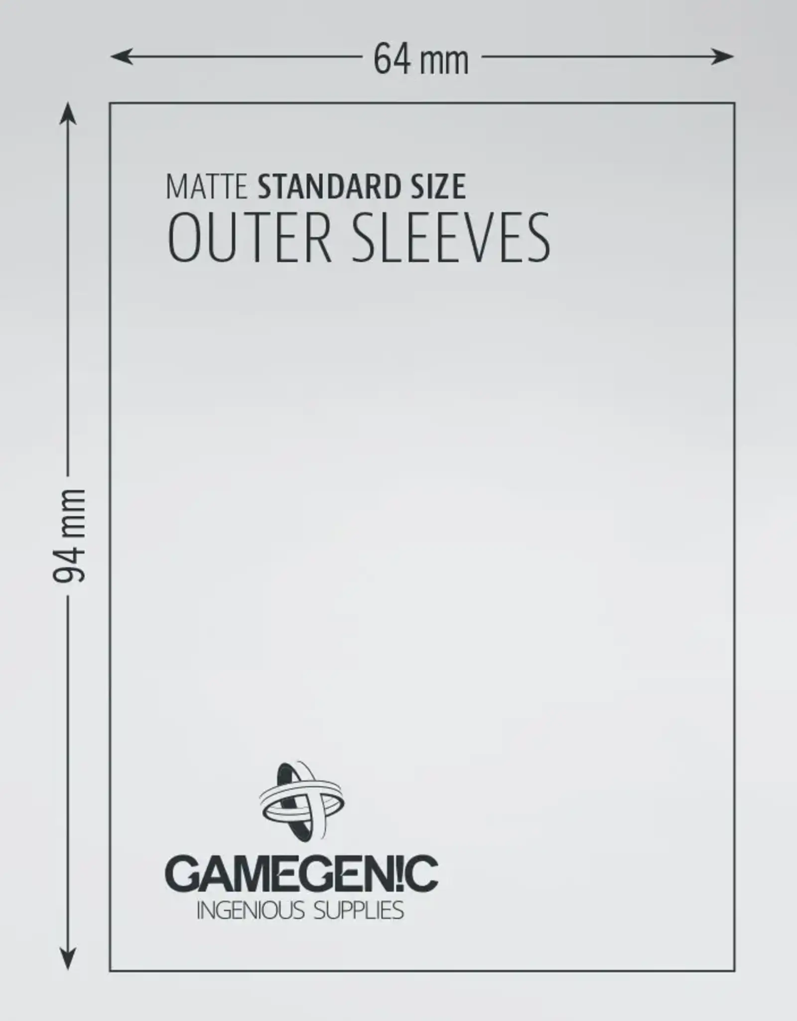 Outer Sleeves (50) Matte