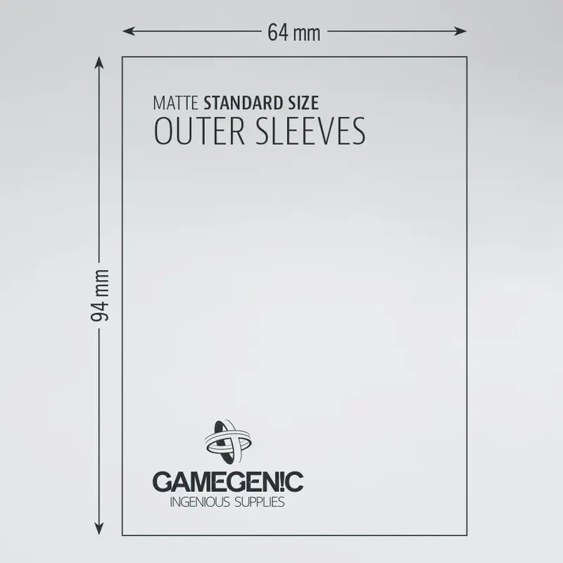 Outer Sleeves (50) Matte