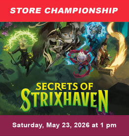 Wizards of the Coast MTG Secrets of Strixhaven Store Championship (May 23, 2026 at 1 pm)