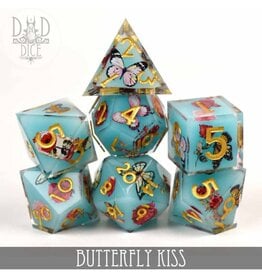 Dnddice Dice: Butterfly Kiss (Handmade)