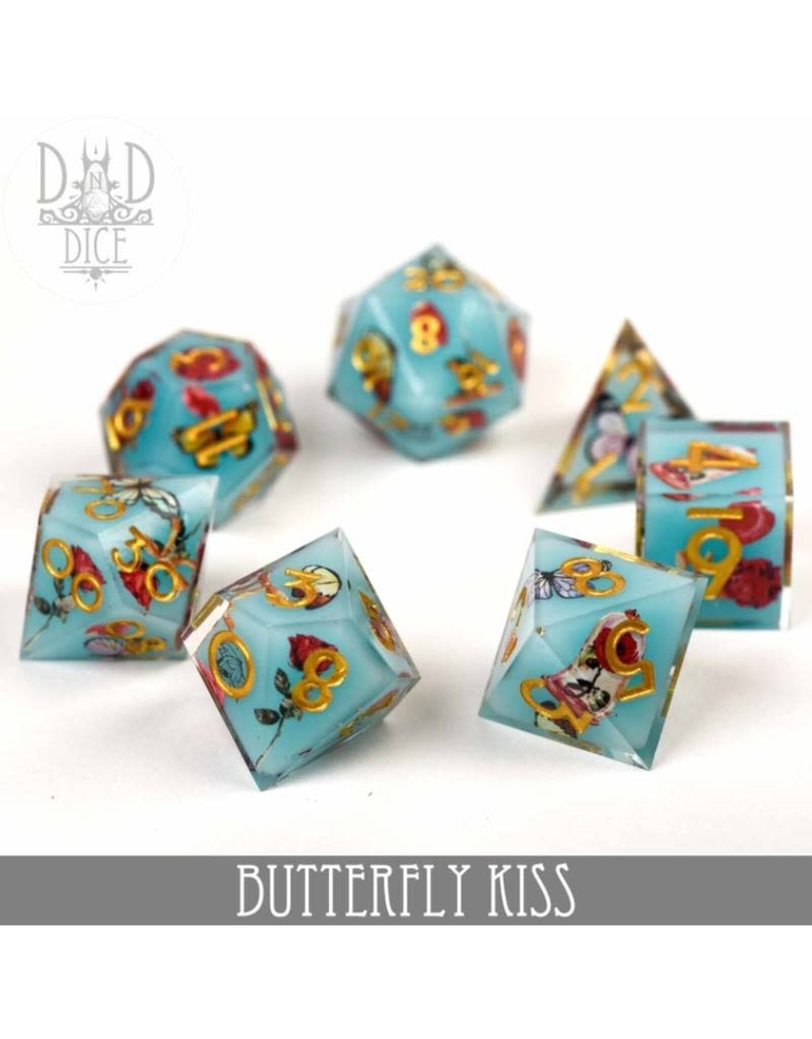 Faire Dice: Butterfly Kiss (Handmade)