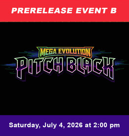 Pokemon Pokemon Pitch Black Prerelease EVENT B (July 4, 2026 at 2:00 pm)