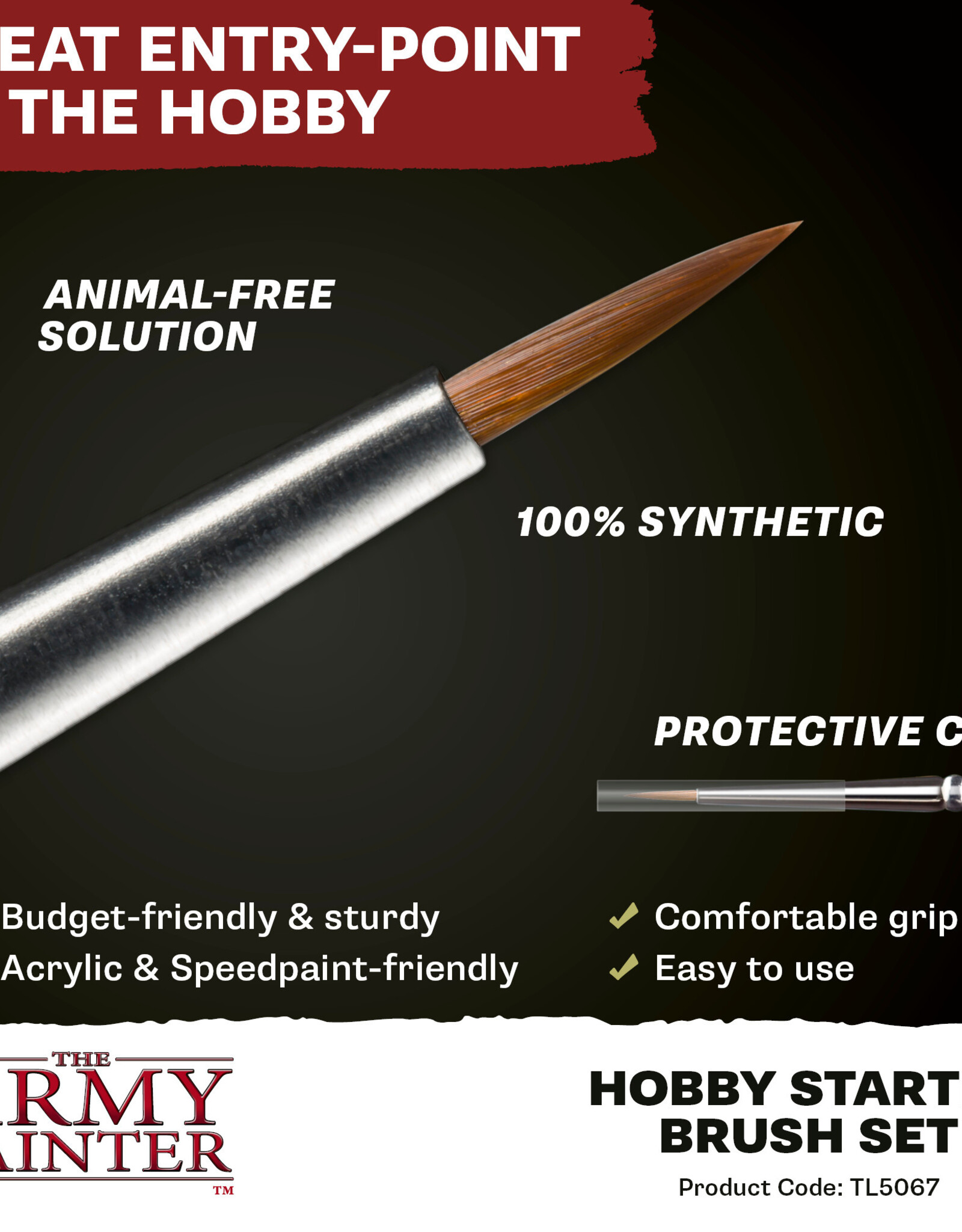 Hobby Starter Brush Set (5)
