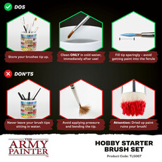 Tools: Hobby Starter Brush Set (5)