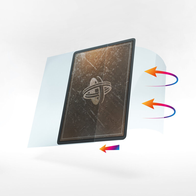 Closable Inner Sleeves: Standard Card Game (100) Clear