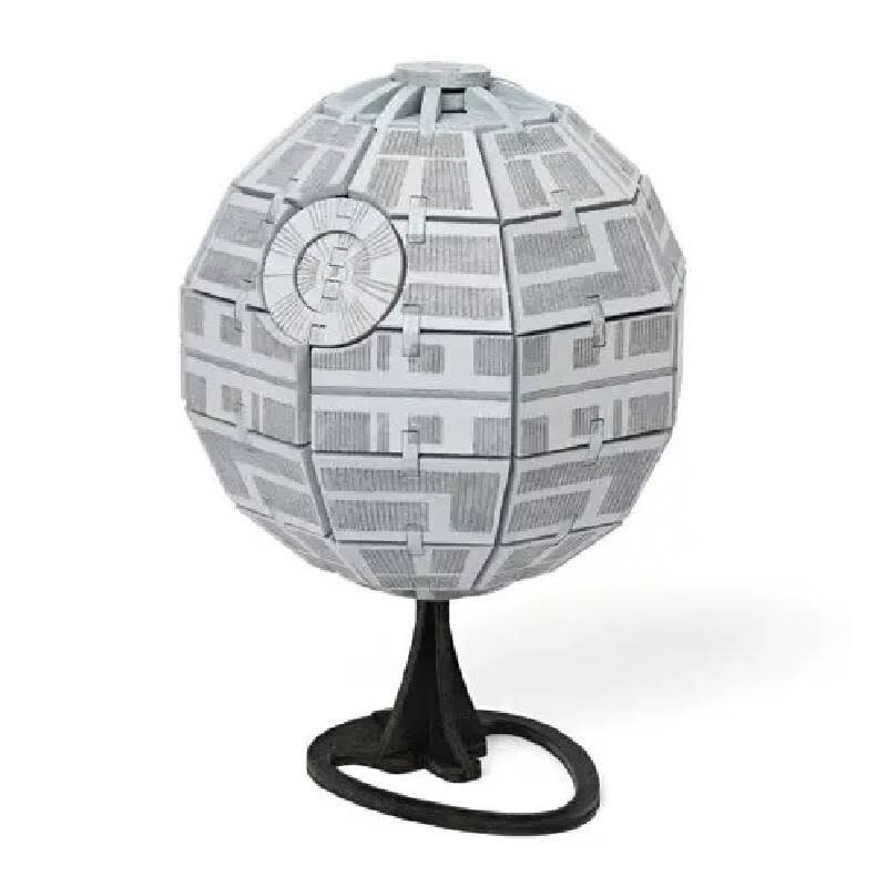 Faire Incredibuilds: Star Wars: Rogue One: Death Star 3D Wood Model and Book