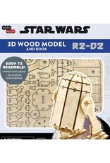 Faire Incredibuilds: Star Wars: R2-D2 3D Wood Model and Book