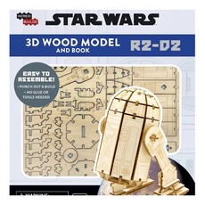 Faire Incredibuilds: Star Wars: R2-D2 3D Wood Model and Book