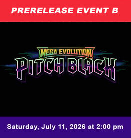 Pokemon Pokemon Pitch Black Prerelease EVENT B (July 11, 2026 at 2:00 pm)