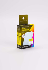 Board Game Sleeves: Mini American (50) (Yellow)