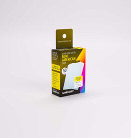Board Game Sleeves: Mini American (50) (Yellow)