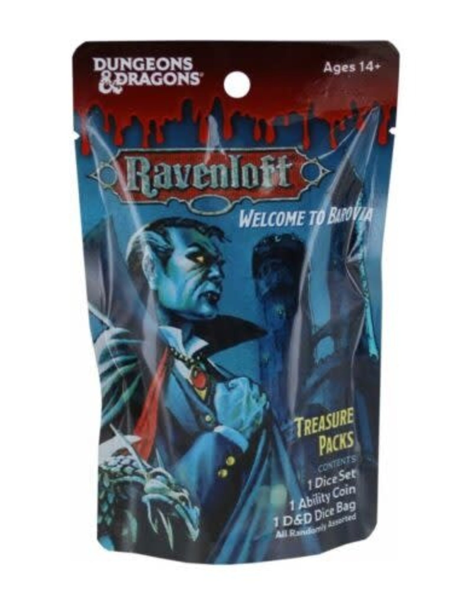 Sirius Dice Mystery RPG Dice Set (7) Castle Ravenloft