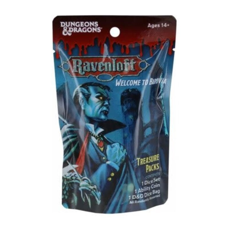 Sirius Dice Mystery RPG Dice Set (7) Castle Ravenloft
