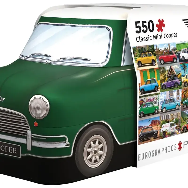 Eurographics Classic Mini Cooper Tin Puzzle (550 PCS)