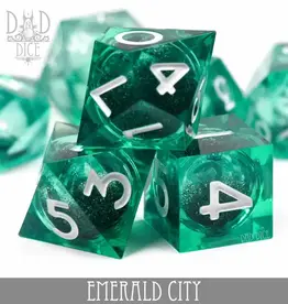Faire Dice: Emerald City (Liquid Core)