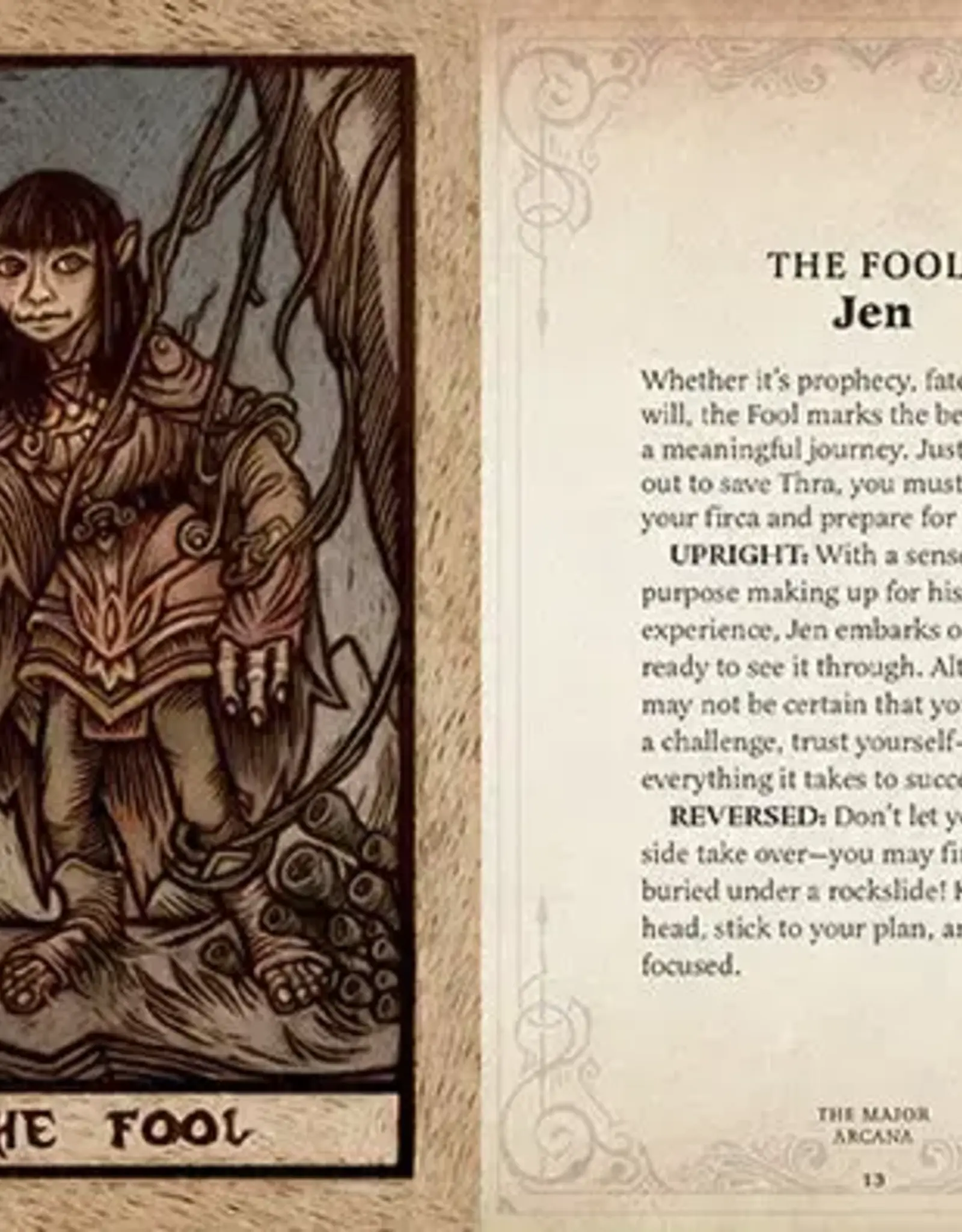 Misc Dark Crystal Tarot Deck and Guidebook