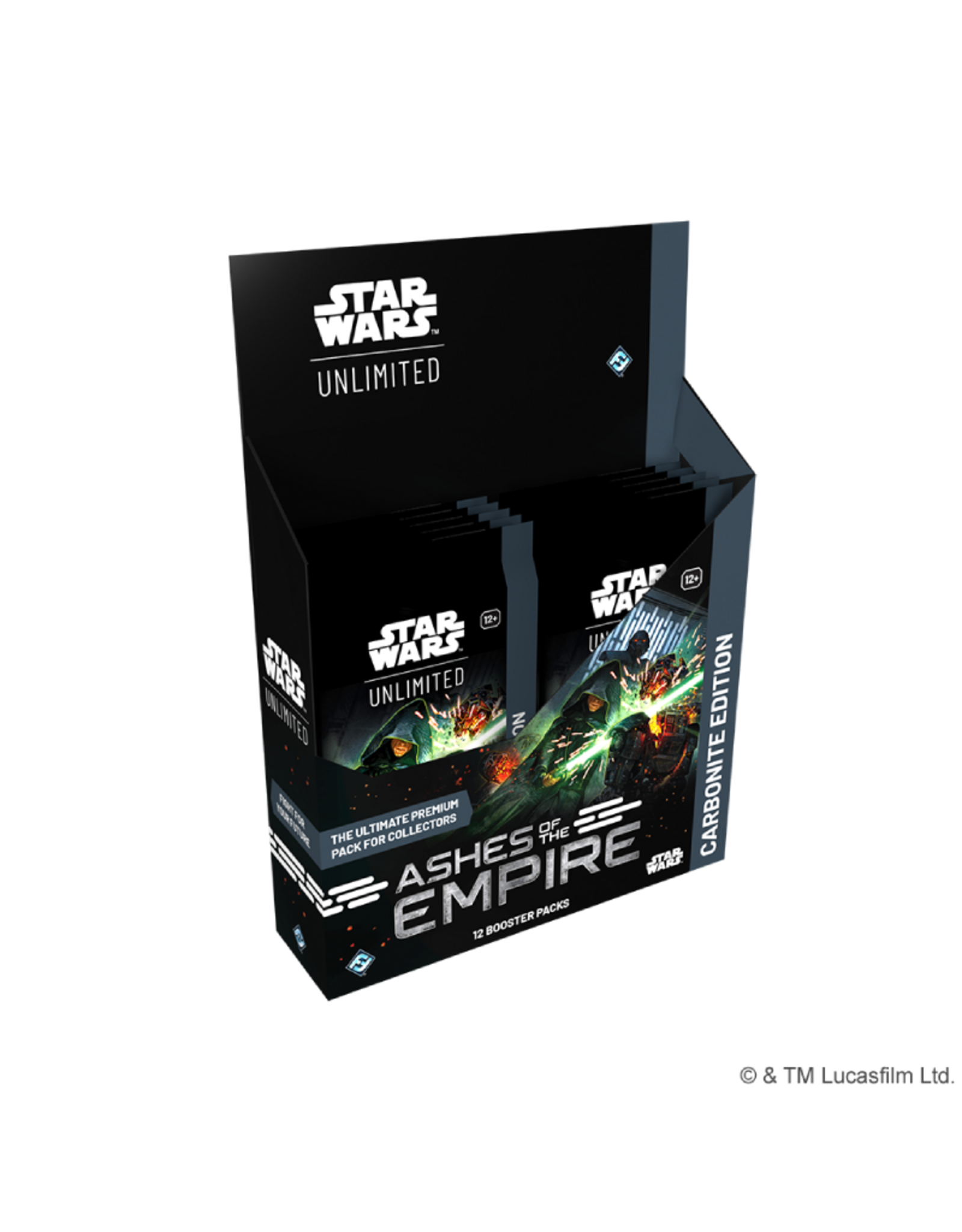 Star Wars Unlimited - Ashes of the Empire: Carbonite Booster Display