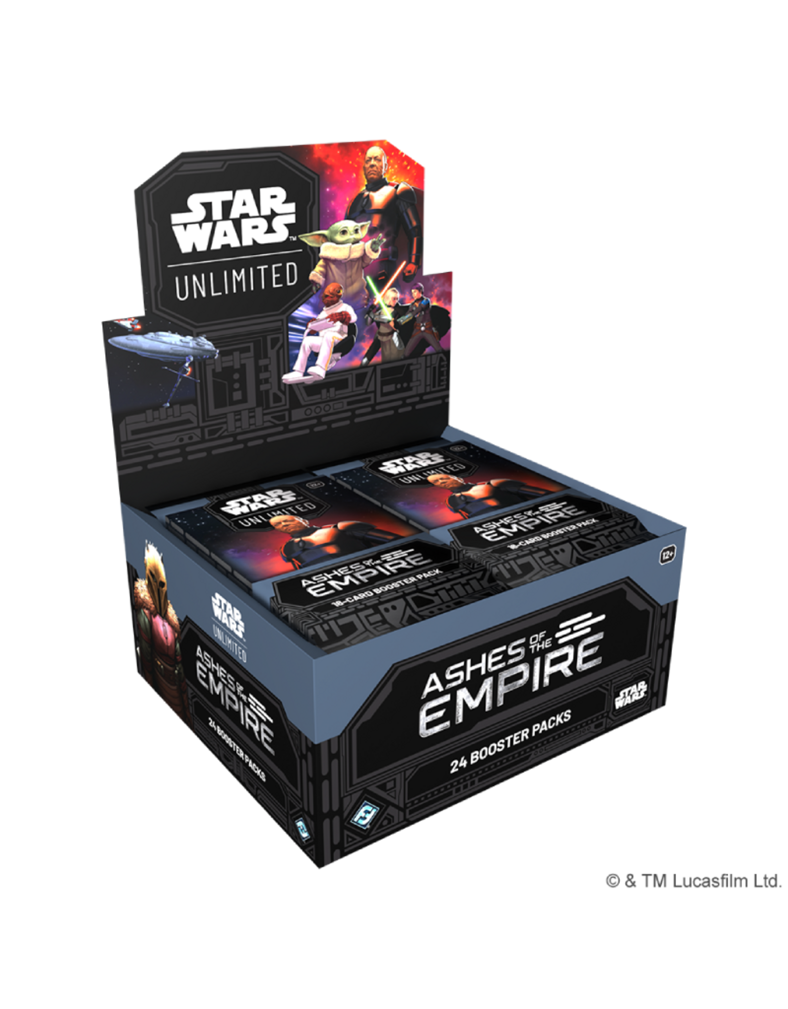 Star Wars Unlimited - Ashes of the Empire: Booster Display