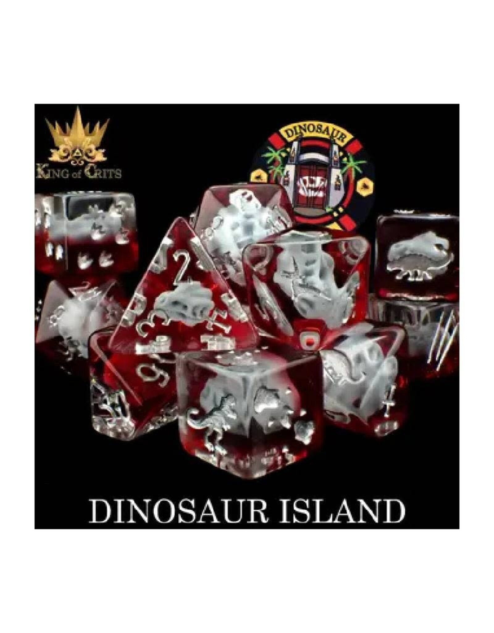 Dice Set: Dinosaur Island (11ct)