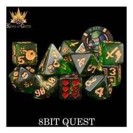 Misc Dice Set: 8Bit Quest (11ct)