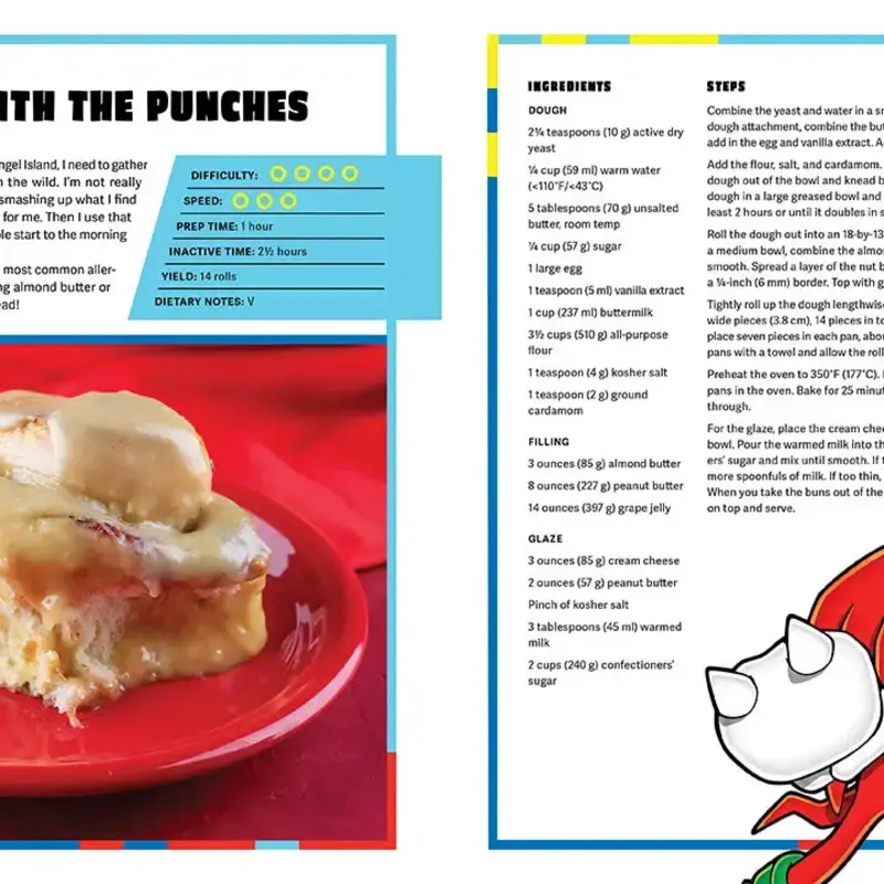 Faire Sonic the Hedgehog the Official Cookbook