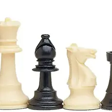 Chess Set: Tournament with Zipper Pouch