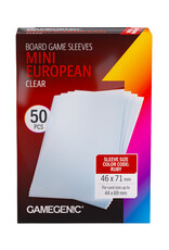 Prime Board Game Sleeves: Mini European (50) (Ruby)