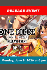 Game Night Games One Piece: The Time of Battle OP-16 Release Event (Monday, June 8,  2026 at 6:00 pm)