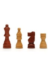 Chess Set: Wood 11 Inch Walnut Folding Board