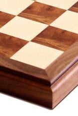 Chess Set: Wood 11 Inch Walnut Folding Board
