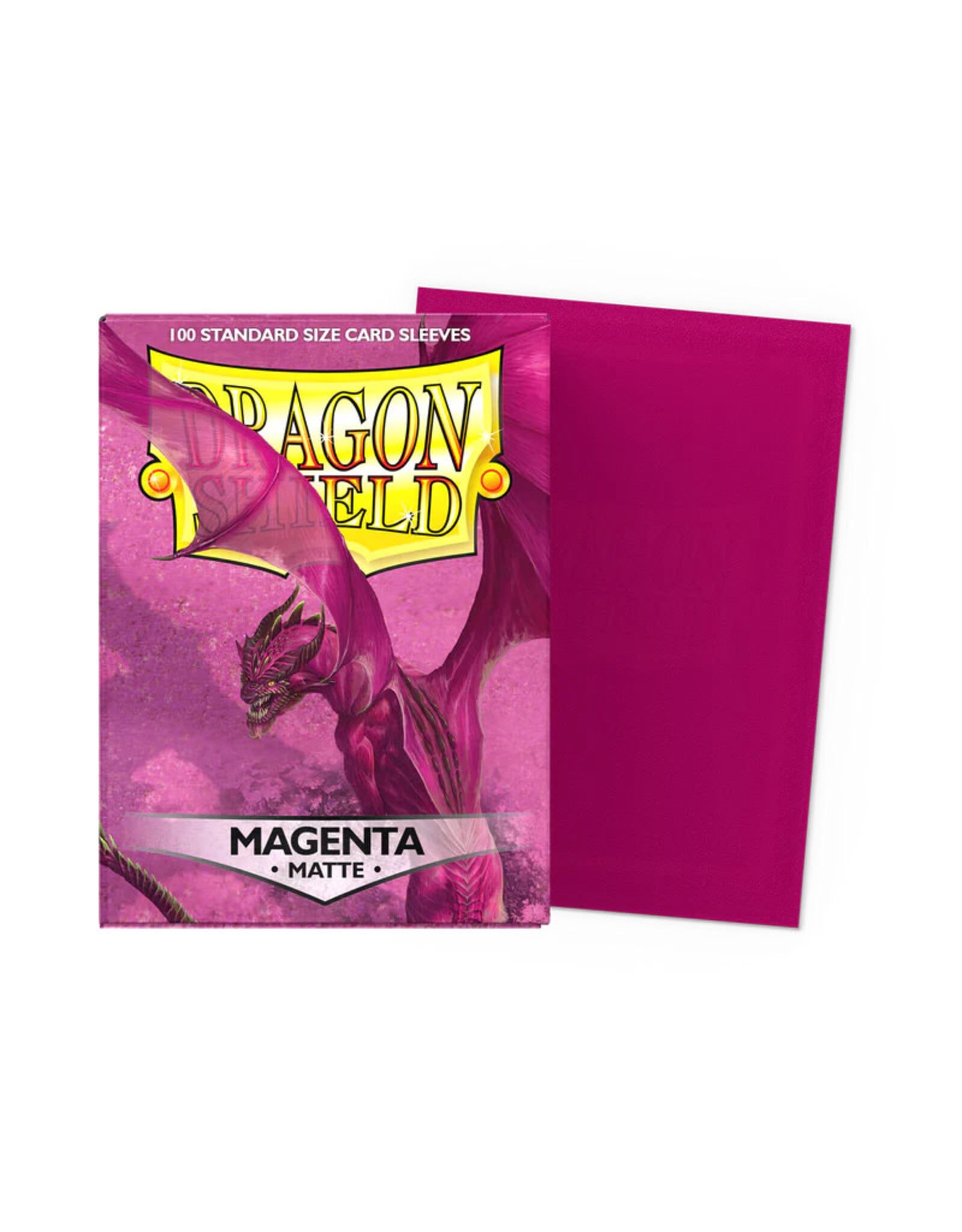 Arcane Tinmen Sleeves: Dragon Shield Matte (100) Magenta