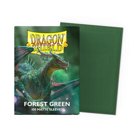 Arcane Tinmen Sleeves: Dragon Shield Matte (100) Forest Green