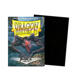 Arcane Tinmen Sleeves: Dragon Shield Matte (100) Black