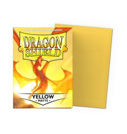 Arcane Tinmen Sleeves: Dragon Shield Matte (100) Yellow