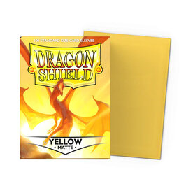 Arcane Tinmen Sleeves: Dragon Shield Matte (100) Yellow
