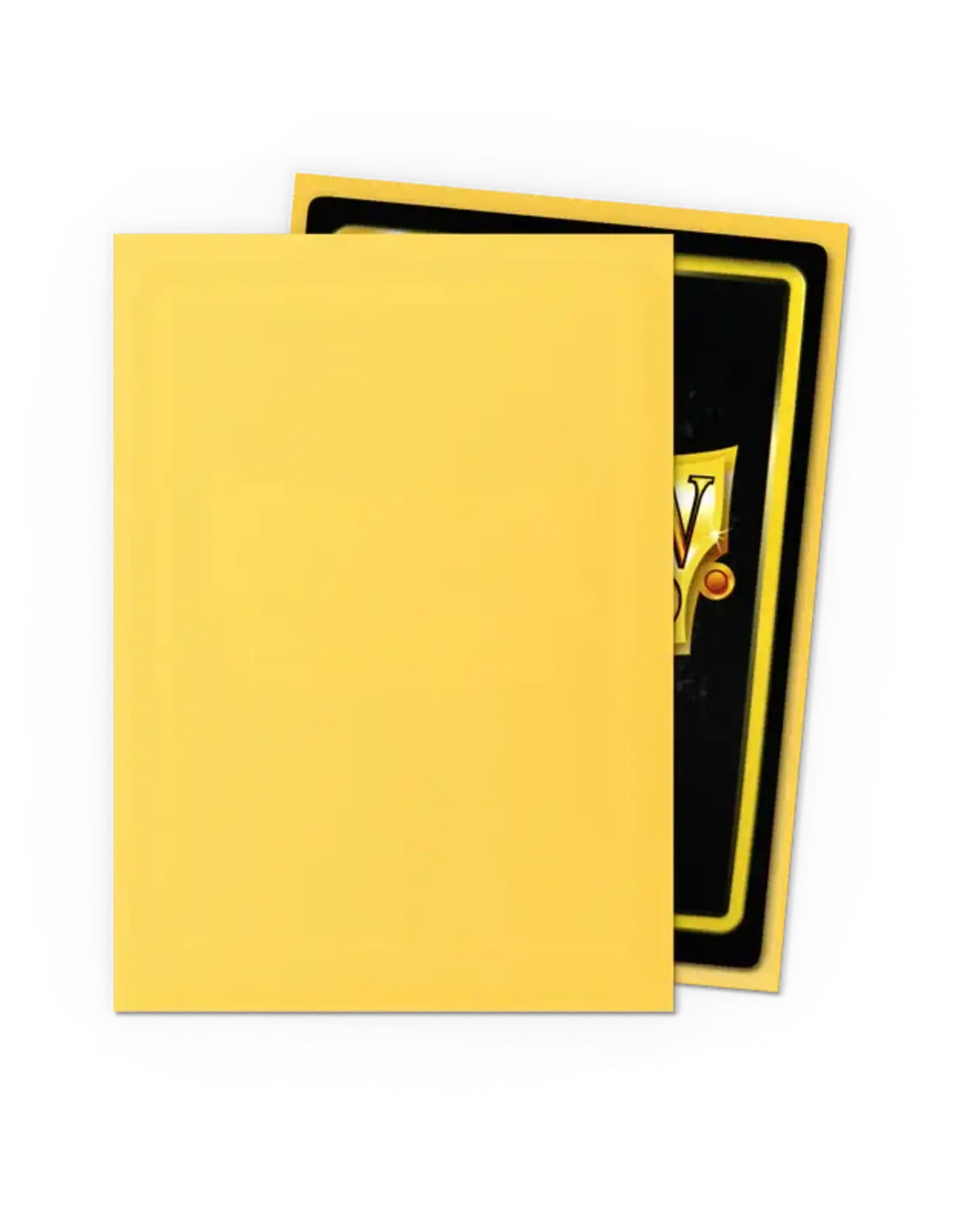 Arcane Tinmen Sleeves: Dragon Shield Matte (100) Yellow