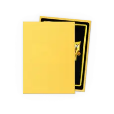 Arcane Tinmen Sleeves: Dragon Shield Matte (100) Yellow