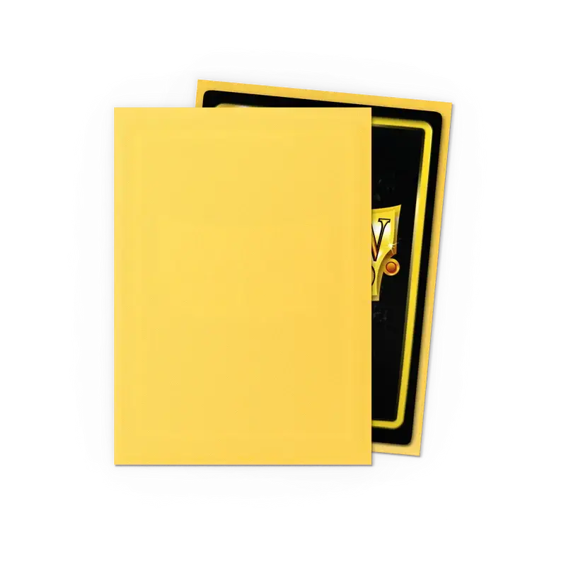 Arcane Tinmen Sleeves: Dragon Shield Matte (100) Yellow