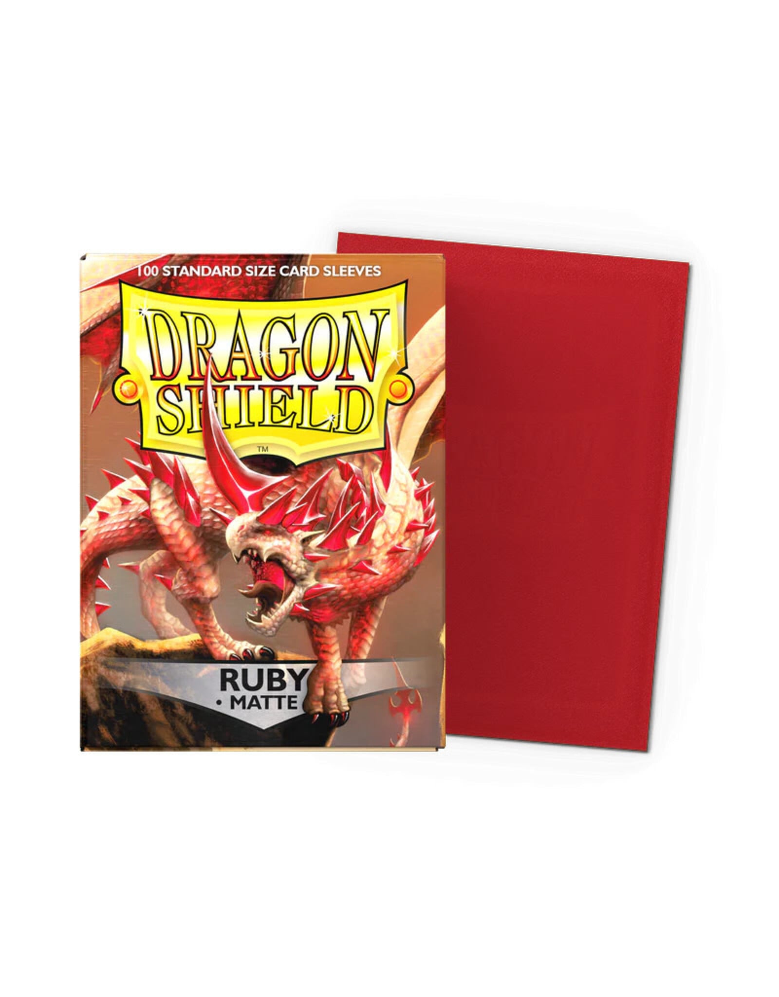 Arcane Tinmen Sleeves: Dragon Shield Matte (100) Ruby
