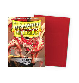 Arcane Tinmen Sleeves: Dragon Shield Matte (100) Ruby