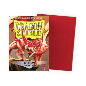 Arcane Tinmen Sleeves: Dragon Shield Matte (100) Ruby