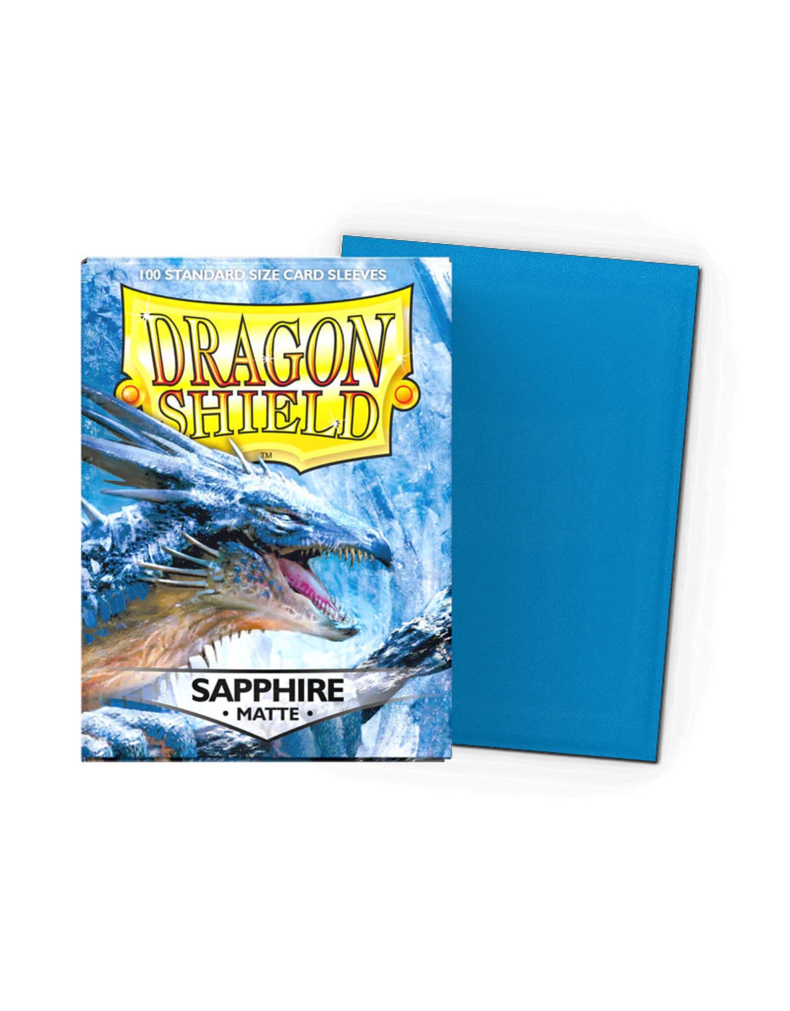 Arcane Tinmen Sleeves: Dragon Shield Matte (100) Sapphire