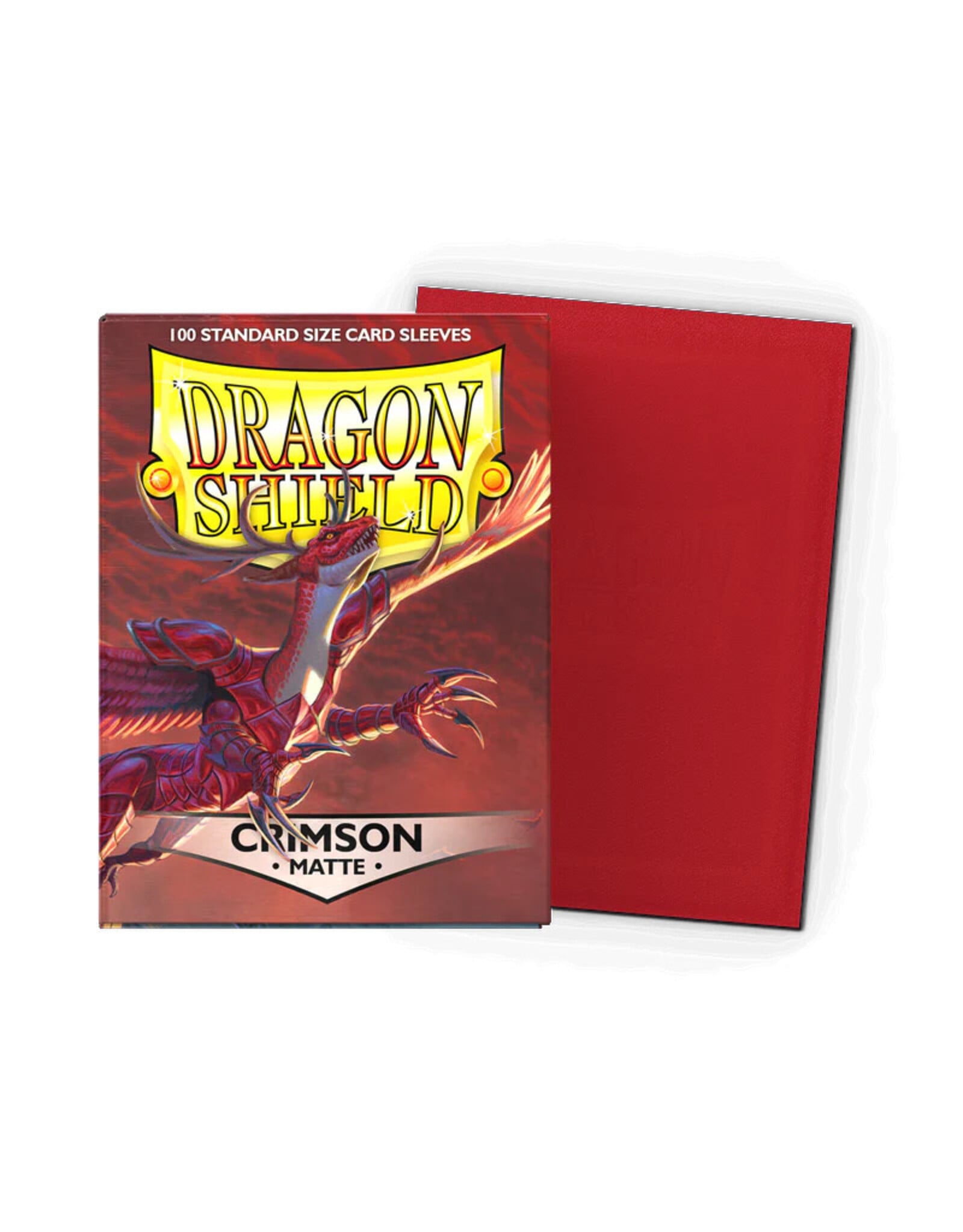 Arcane Tinmen Sleeves: Dragon Shield Matte (100) Crimson