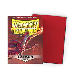 Arcane Tinmen Sleeves: Dragon Shield Matte (100) Crimson
