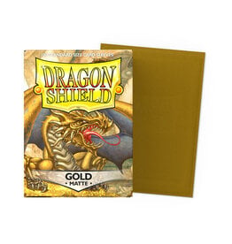 Arcane Tinmen Sleeves: Dragon Shield Matte (100) Gold