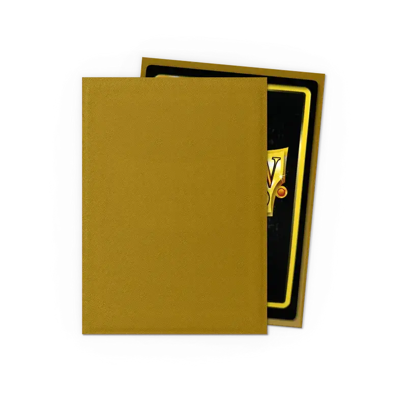 Arcane Tinmen Sleeves: Dragon Shield Matte (100) Gold